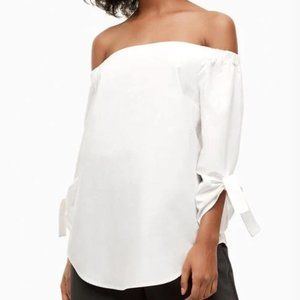 Aritzia Babaton Malik Off the shoulder Blouse